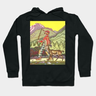 Vintage Fairy Tales, The Boy and the North Wind Hoodie